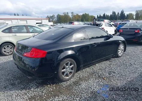 2007 Infiniti G35 z USA, uszkodzony, nr VIN JNKCV54E17M909478